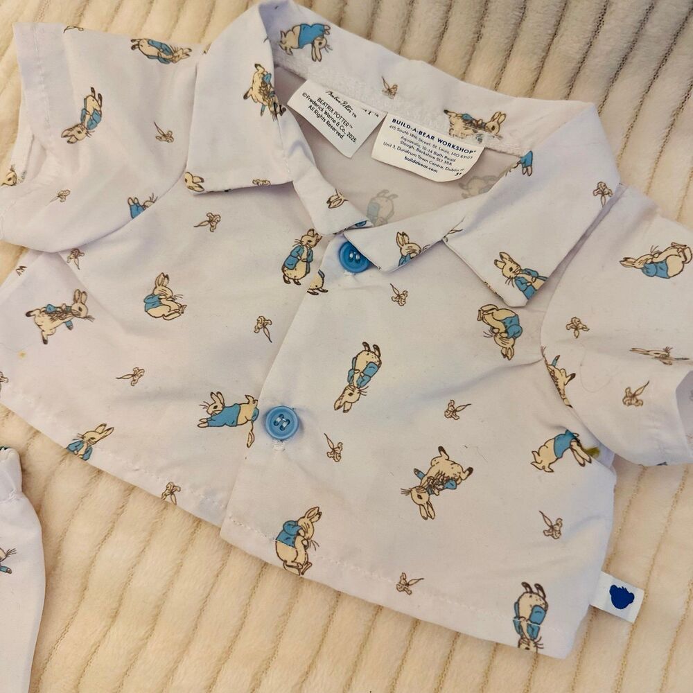 Build-A-Bear Workshop Peter Rabbit Outfit Set - Picture 2 of 6